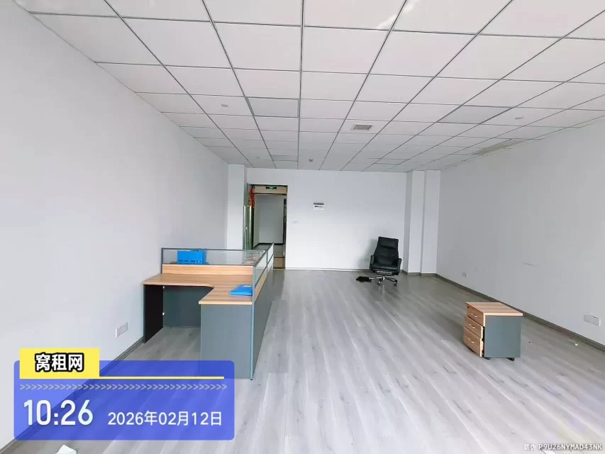 宁波镇海瀚轩大厦88平米朝南办公室3200元出租精装修