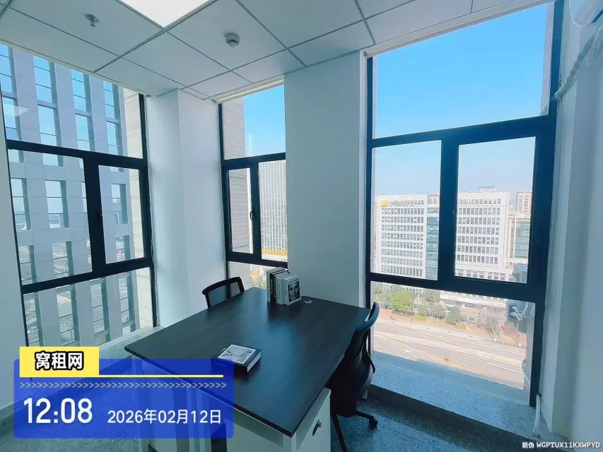 镇海HQ联合办公室50平米小面积办公室拎包入驻配置办公桌椅