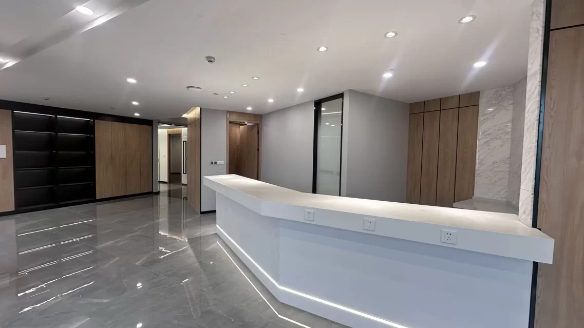 鄞州区首南街道办公室出租金东大厦整层 面积：1526.35平方