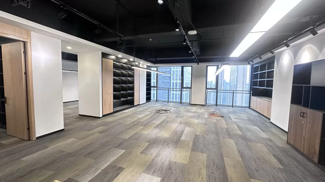 鄞州区首南街道办公室出租金东大厦整层 面积：1526.35平方