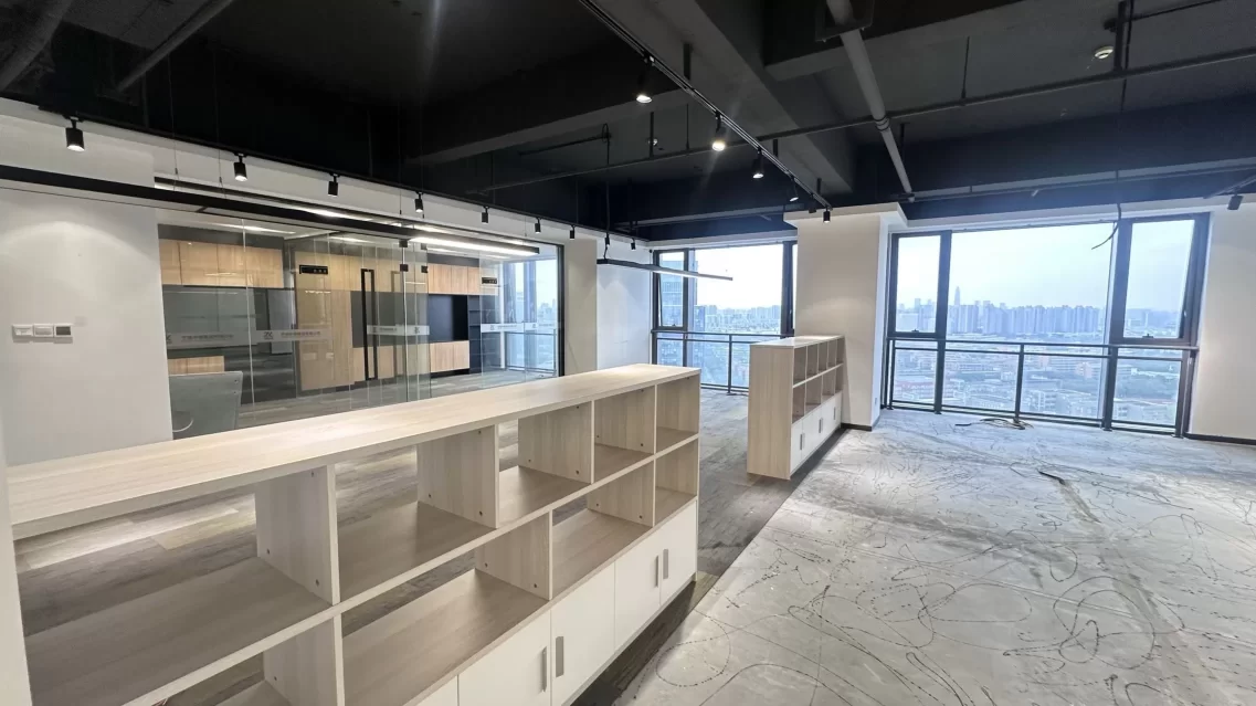 鄞州区首南街道办公室出租金东大厦整层 面积：1526.35平方