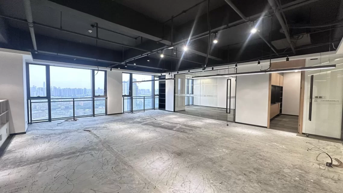 鄞州区首南街道办公室出租金东大厦整层 面积：1526.35平方