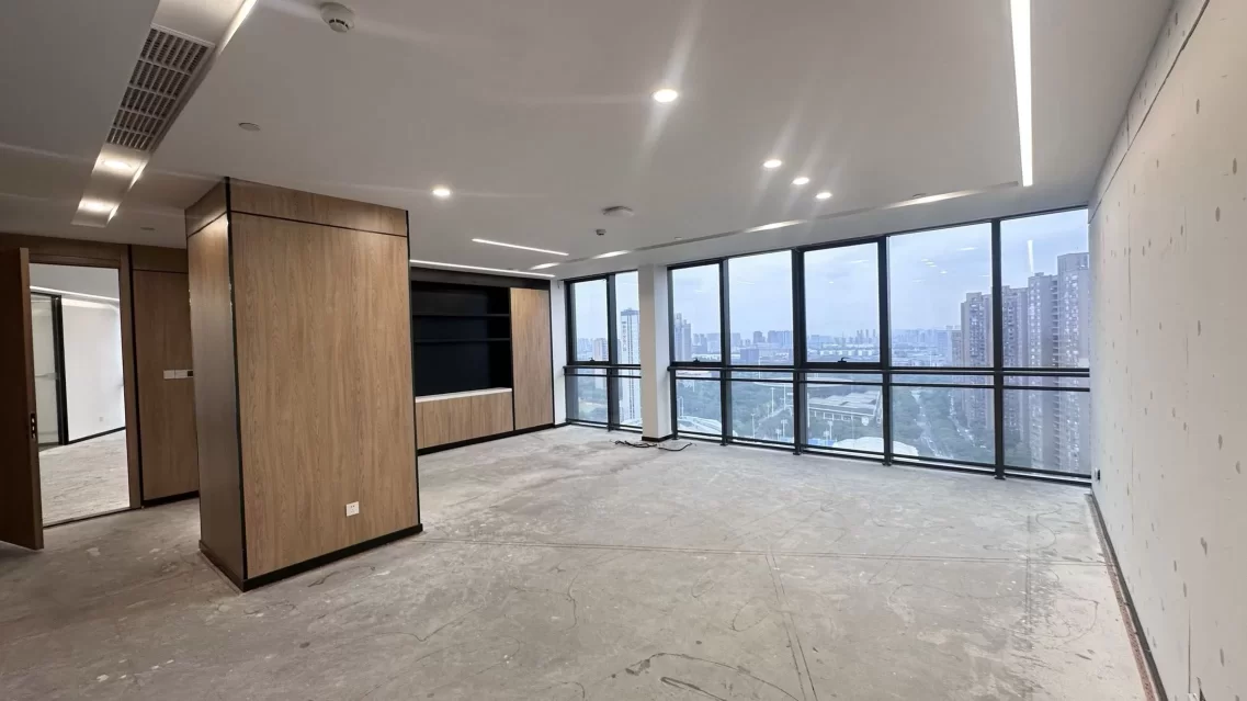 鄞州区首南街道办公室出租金东大厦整层 面积：1526.35平方