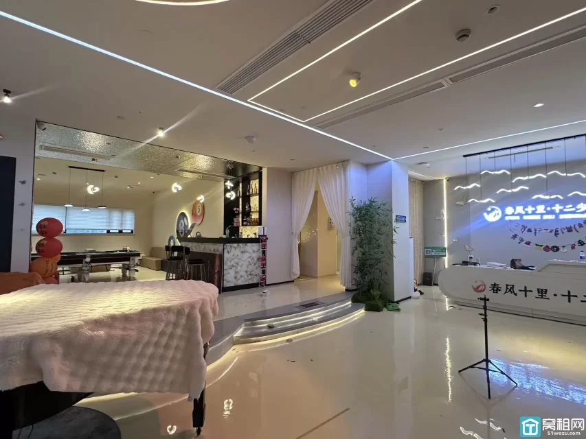 南部商务区1020平，足浴会所 21个房间带独立卫生间，58万/年含物业费