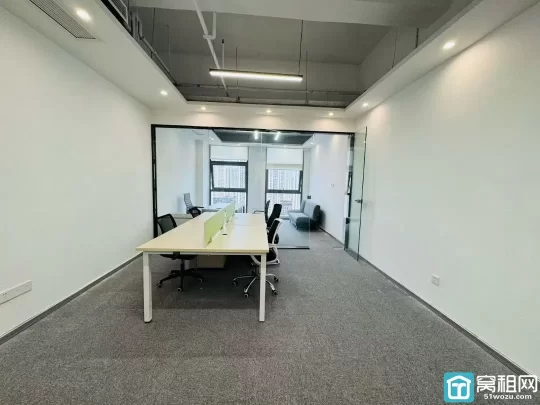 宁波人才大厦隔壁写字楼出租朝南72.5平米办公室出租特价1.5元/平/天