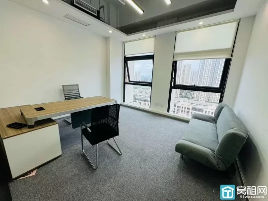 宁波人才大厦隔壁写字楼出租朝南72.5平米办公室出租特价1.5元/平/天