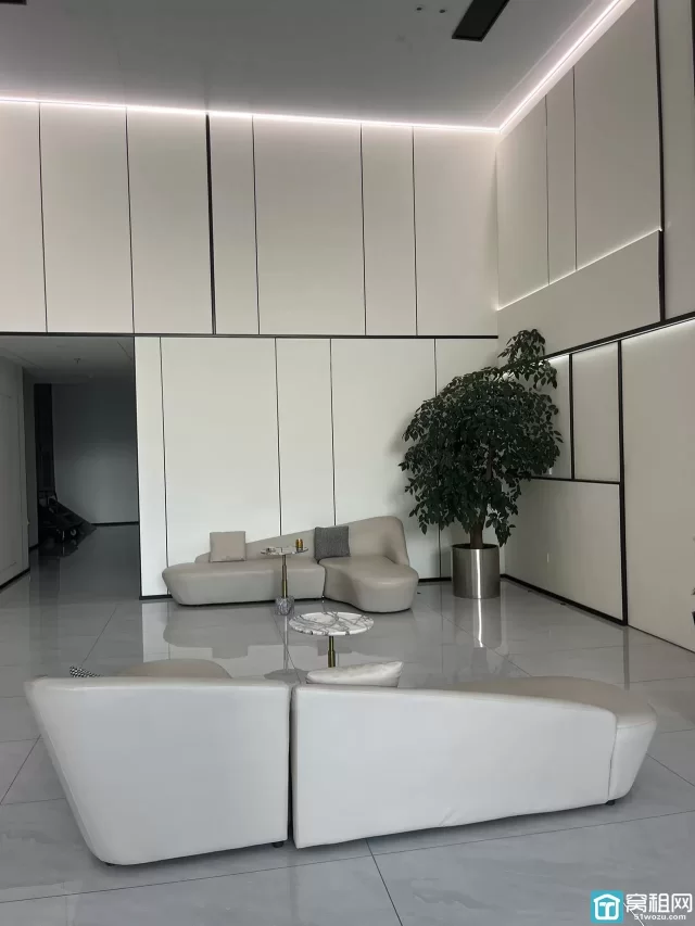 宁波江北区洪塘湾写字楼141平米精装修办公室出租1块/平/天 不含税