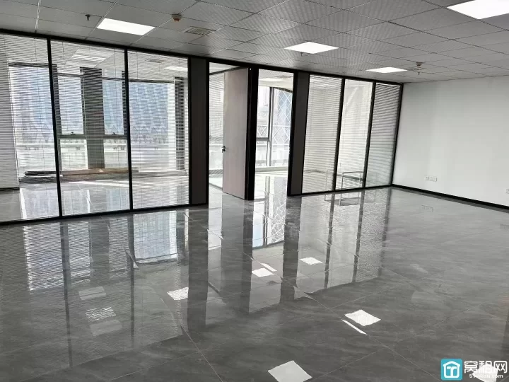 宁波鄞州区南部商务区CBD恒业大厦 125平全新精装修 带阳台办公室出租