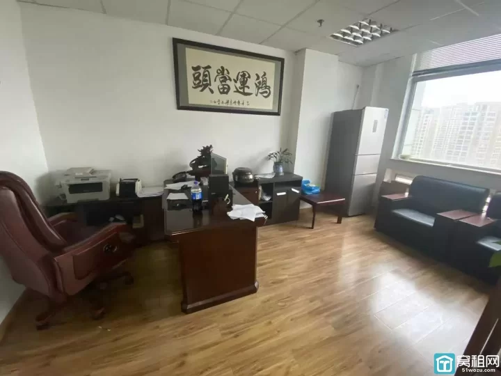 宁波鄞州区堇山大厦81.8平，独立产证 ，24独立空调，得房率看得见！