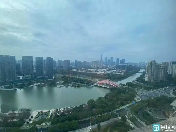 高新区洲际酒店 院士路地铁口200米小户型办公室出租朝南90平