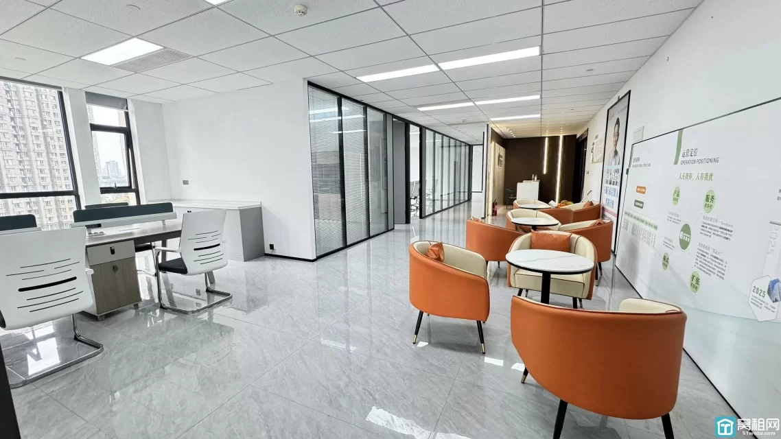 宁波银亿东岸A座供销大厦417平方写字楼朝南 单价2.2元/平米