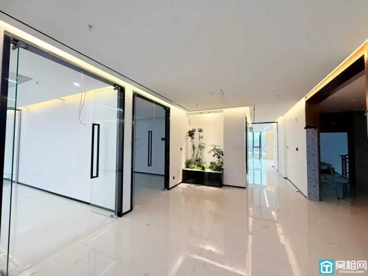 高新区明迪大厦出租 2026年全新大楼800平米面积办公室