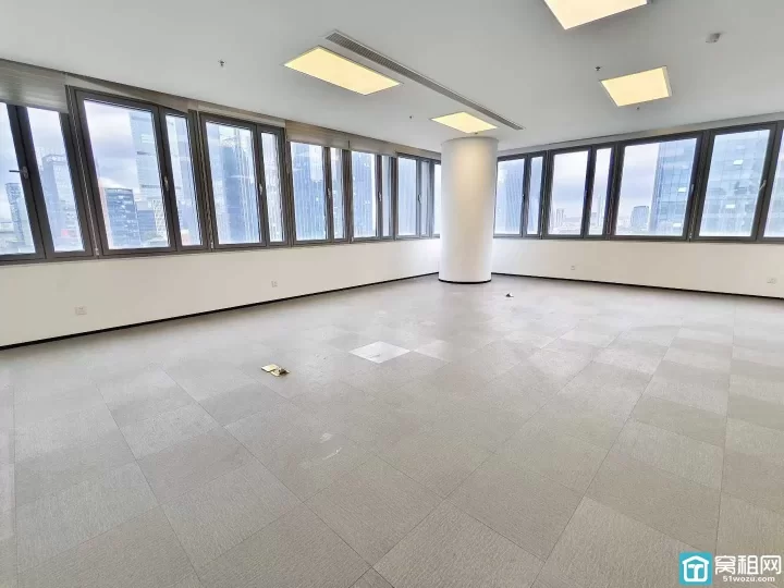 房东直租鄞州区CBD南商地铁口永强大厦整层办公1248平