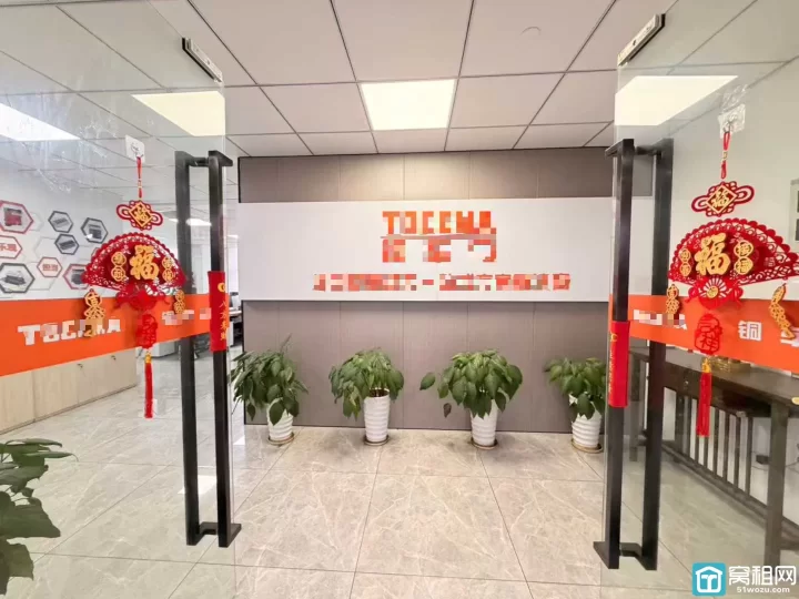 宁波大海大厦隔壁写字楼泰康大厦 新出好办公室310㎡｜5个隔间 电梯口黄金位置