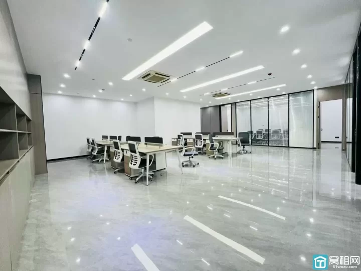 鄞州区宁波商会大厦写字楼出租电梯口位置359平方17400元带水源
