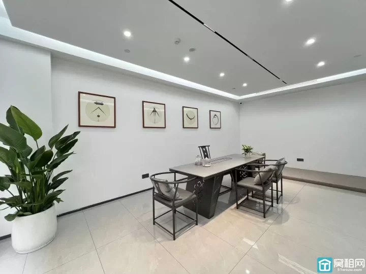 宁波明空间创业园 1+3楼办公好房 45平 +155平独立分层 私密性强，空间实用 办公接待两不误