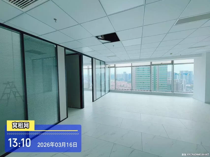 宁波高铁站站附近中信银行大厦131平米高端写字楼出租