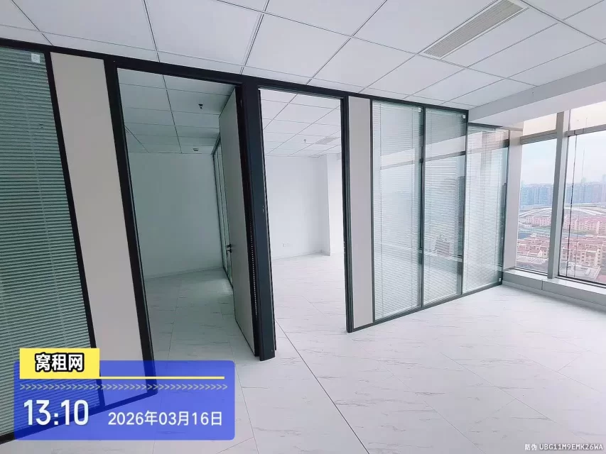 宁波高铁站站附近中信银行大厦131平米高端写字楼出租