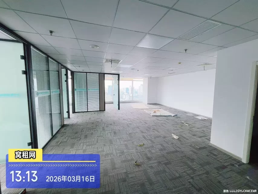 宁波火车站附近中信银行大厦出租精装修面积215平米办公室