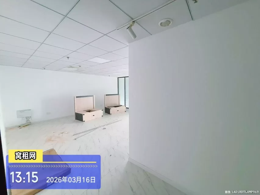 宁波海曙高端写字楼中信银行大厦124平米出租朝北办公室出租