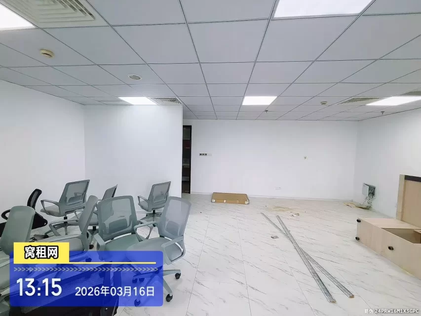 宁波海曙高端写字楼中信银行大厦124平米出租朝北办公室出租