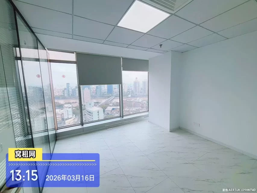 宁波海曙高端写字楼中信银行大厦124平米出租朝北办公室出租