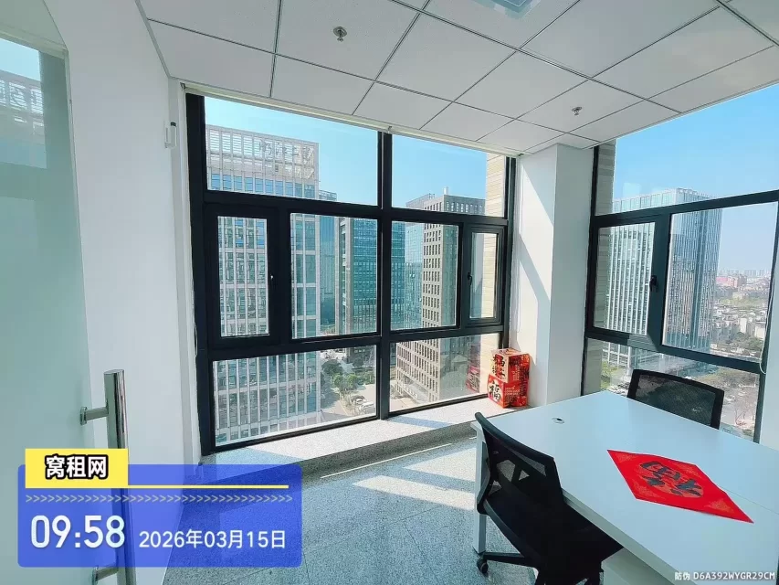 宁波镇海HQ联合办公3800元/月含物业费，室内水电费有家具出租