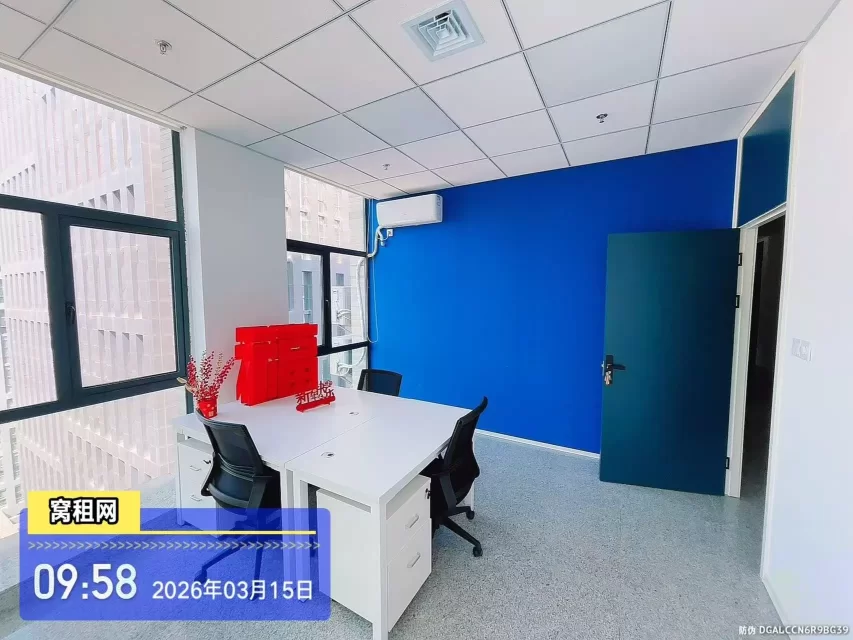 宁波镇海HQ联合办公3800元/月含物业费，室内水电费有家具出租