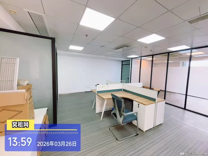 宁波汇金大厦出租154平精装修办公室特惠租金1.6元含税招租