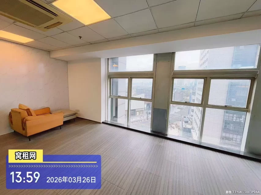 宁波汇金大厦出租154平精装修办公室特惠租金1.6元含税招租