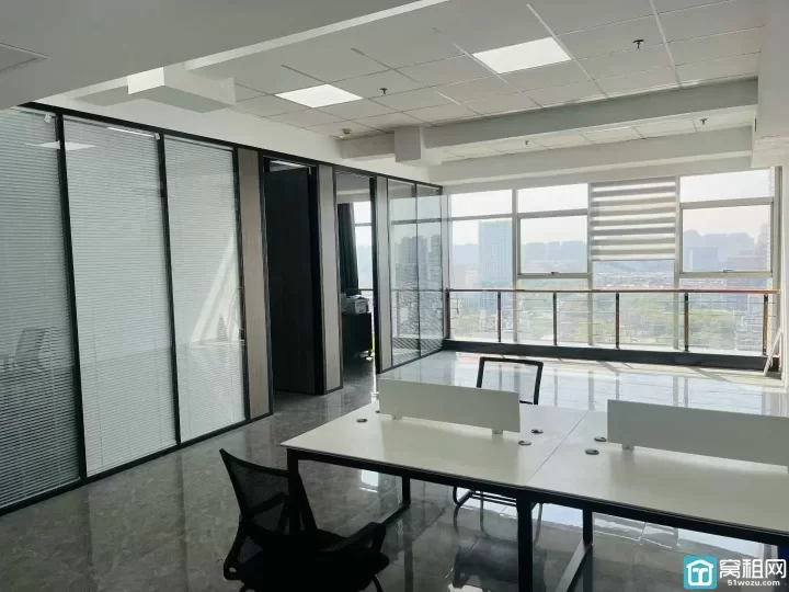 宁波海曙丽园尚都138平新出 来谈就租带家具办公室出租5100元