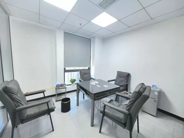 宁波鄞州区汇华大厦办公室115平出租 东北双面采光