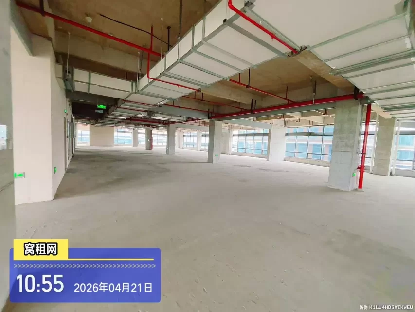 宁波智造港出租整层办公厂房1400平米白坯出租