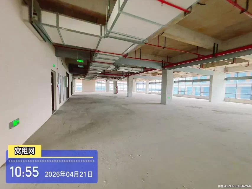 宁波智造港出租整层办公厂房1400平米白坯出租