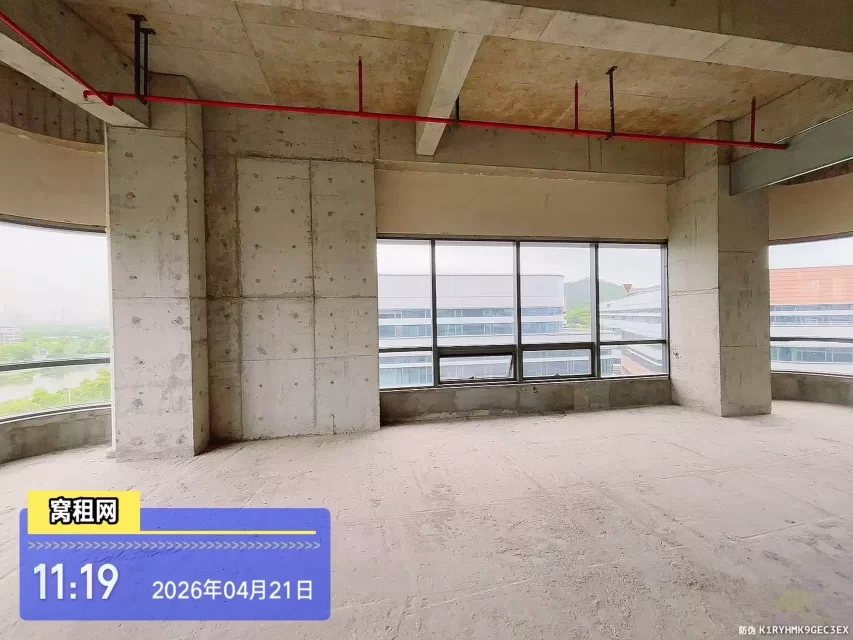 宁波智造港出租整层办公厂房1400平米白坯出租