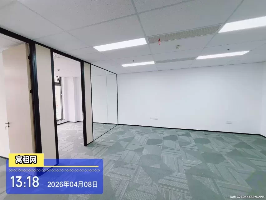 宁波鄞州区云景中心大厦出租97平米精装修办公室独立空调