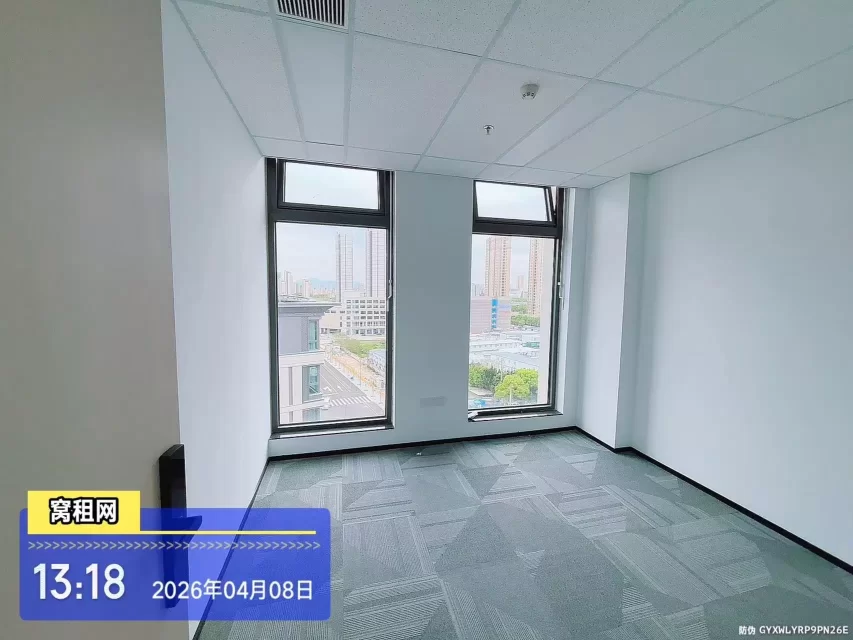 宁波鄞州区云景中心大厦出租97平米精装修办公室独立空调