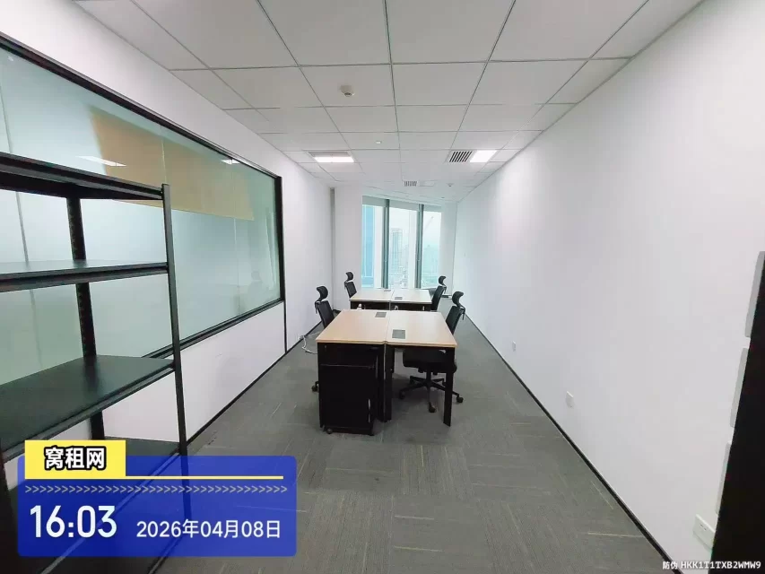 宁波中银大厦小面积办公室53.3平米出租可以注册公司