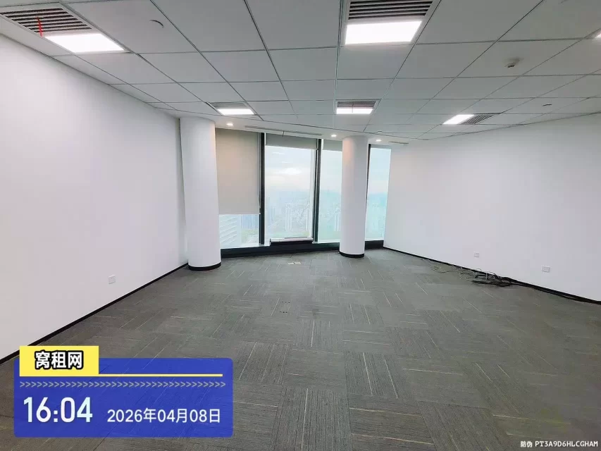 宁波中银大厦小面积办公室53.3平米出租可以注册公司