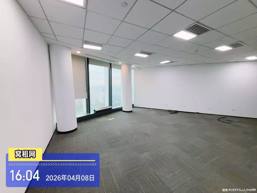 宁波中银大厦小面积办公室53.3平米出租可以注册公司