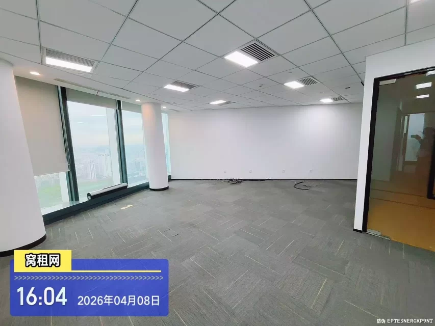 宁波中银大厦小面积办公室53.3平米出租可以注册公司