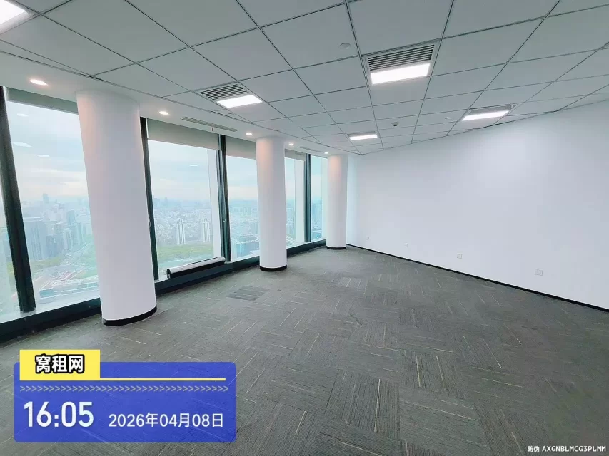 宁波东部新城高端写字楼中国银行总部大厦112平米精装修办公室配置公共会议室