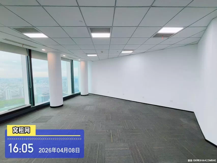 宁波东部新城高端写字楼中国银行总部大厦112平米精装修办公室配置公共会议室