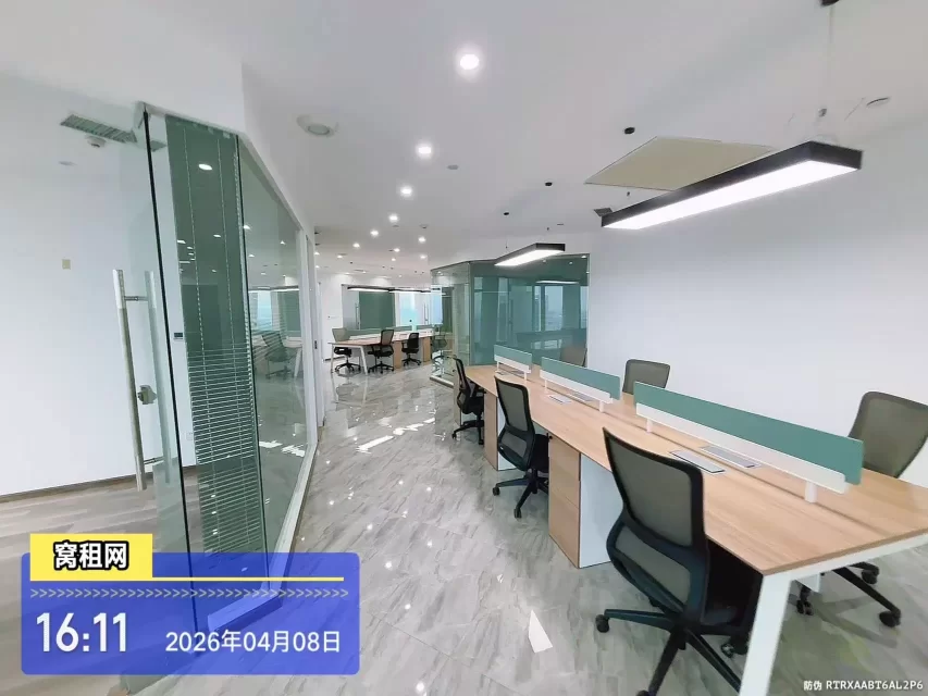 宁波东部新城中银大厦600平米精装修高端办公楼招租