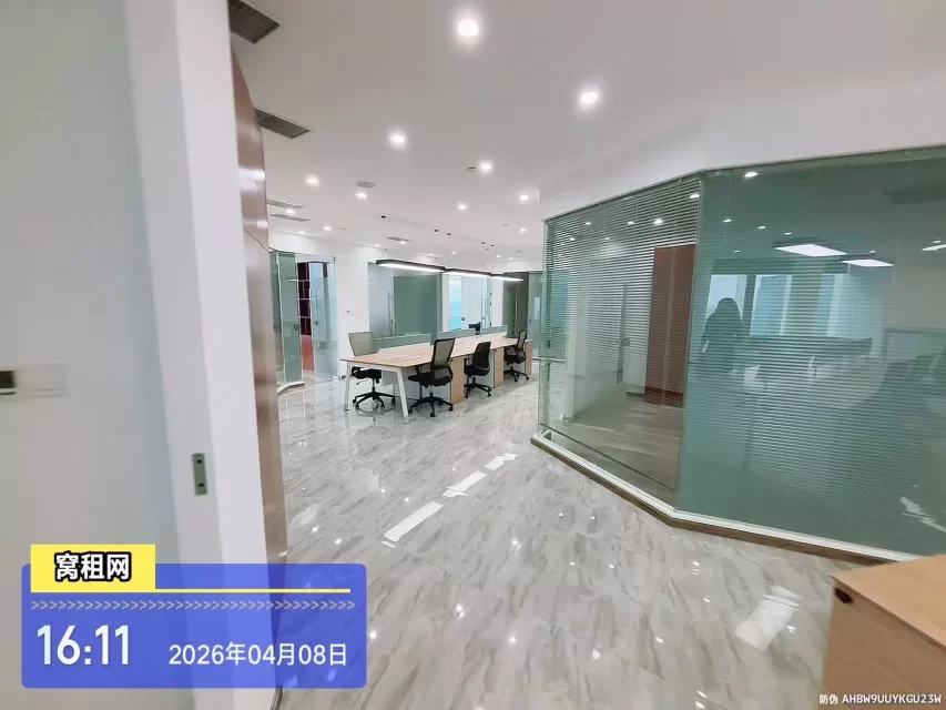 宁波东部新城中银大厦600平米精装修高端办公楼招租