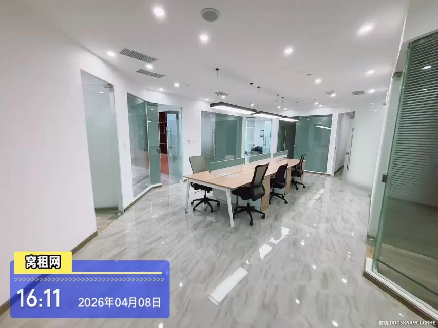 宁波东部新城中银大厦600平米精装修高端办公楼招租