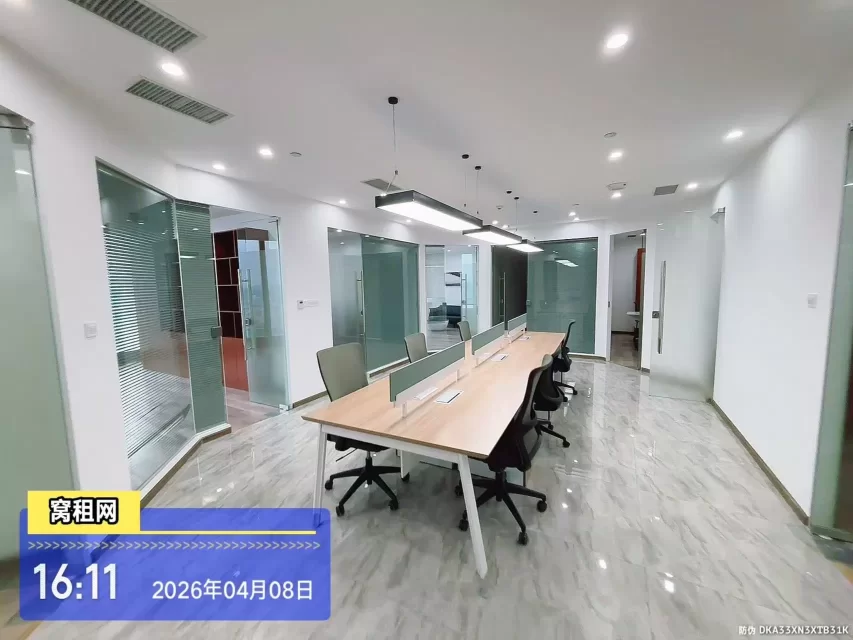 宁波东部新城中银大厦600平米精装修高端办公楼招租