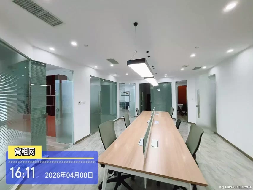 宁波东部新城中银大厦600平米精装修高端办公楼招租