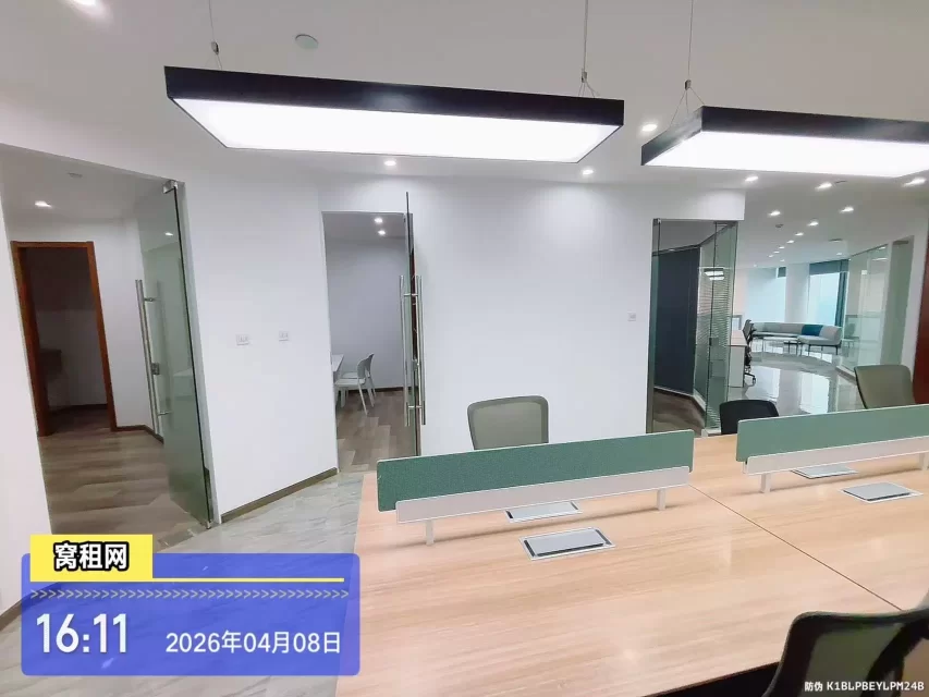 宁波东部新城中银大厦600平米精装修高端办公楼招租