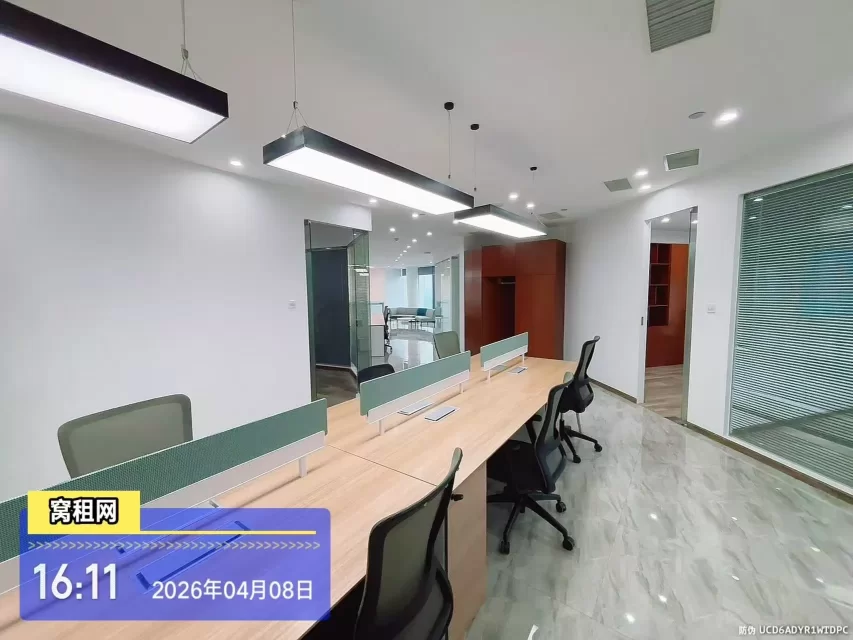 宁波东部新城中银大厦600平米精装修高端办公楼招租